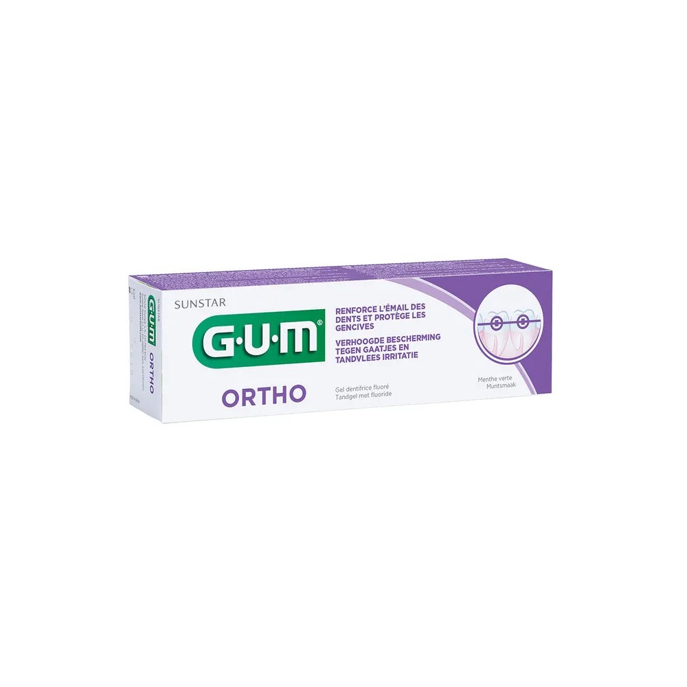 GUM dentifrice ortho 75 ml