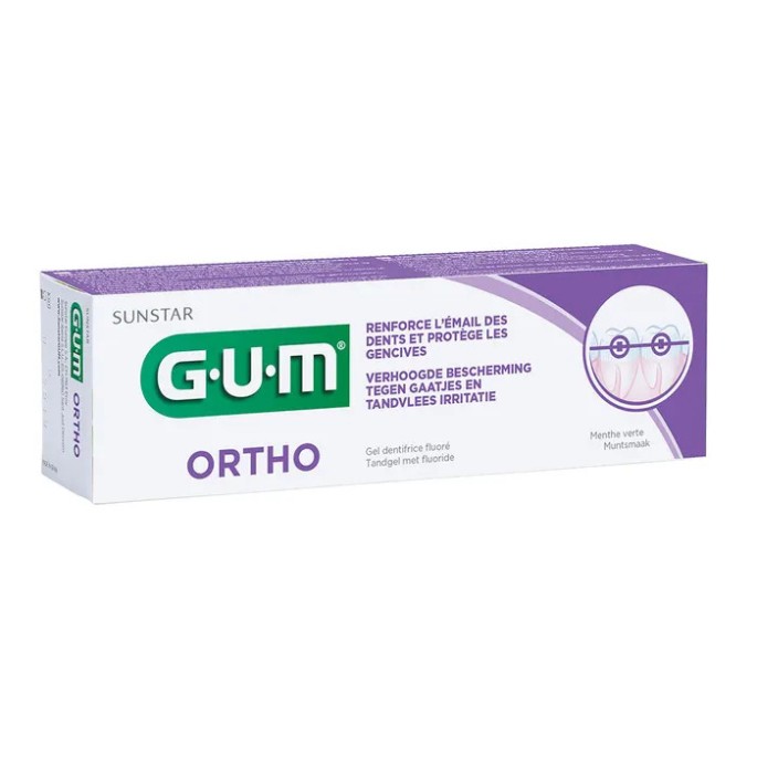 GUM dentifrice ortho 75 ml