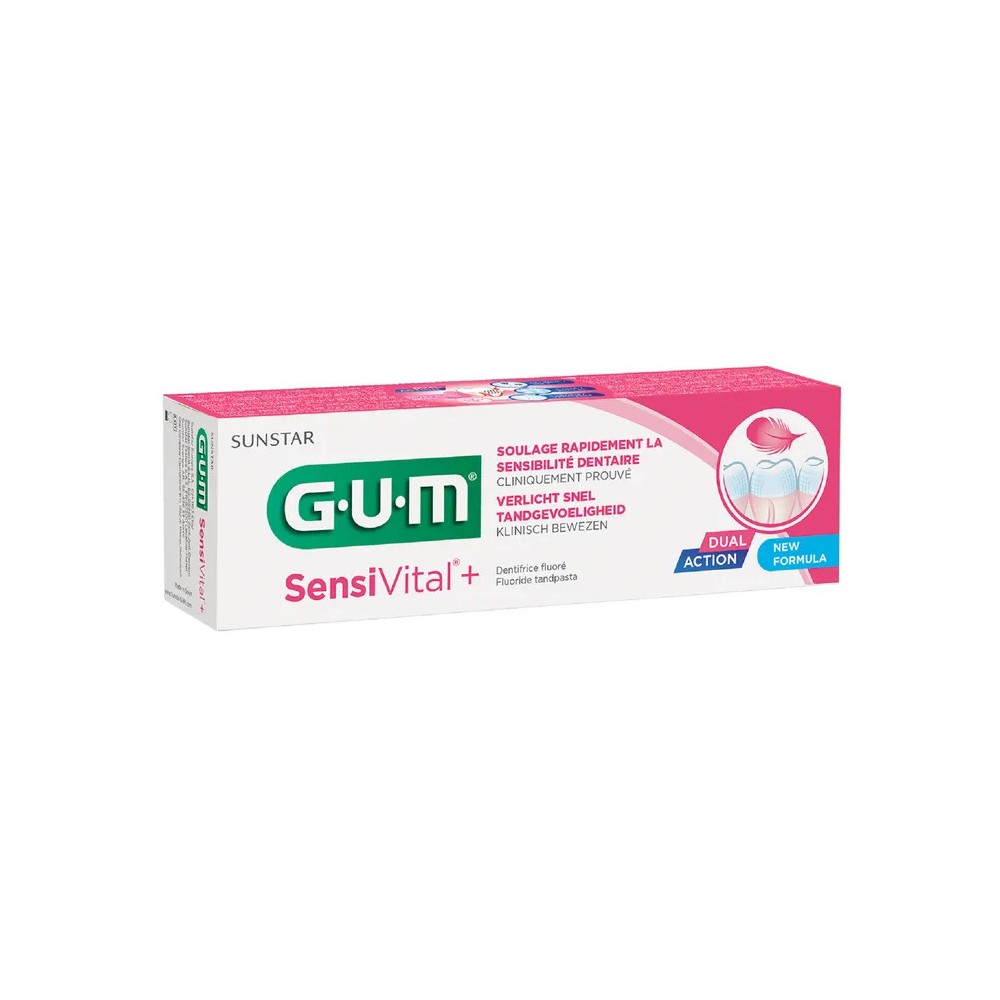 GUM Sensivital Gel Dentifrice 75 ml