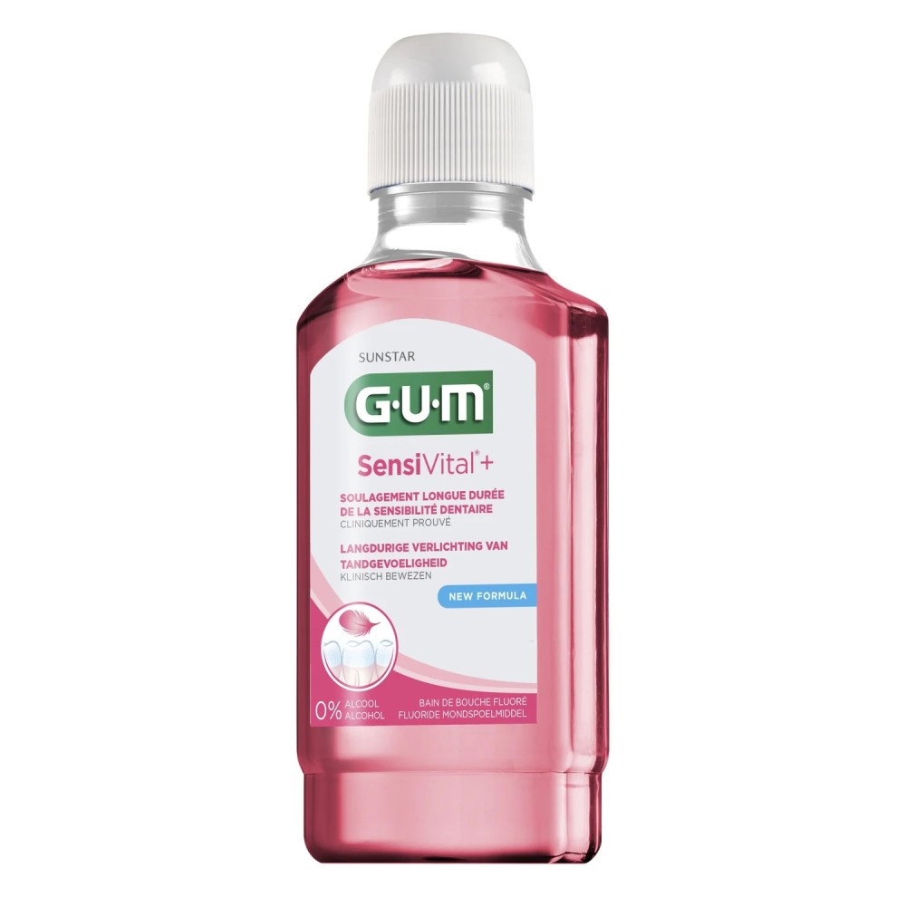 GUM SensiVital+ Bain de Bouche 300 ml