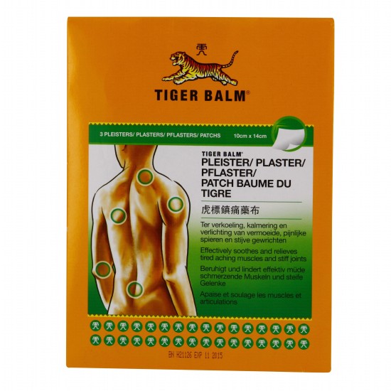 Tiger Balm Baume Patch x3