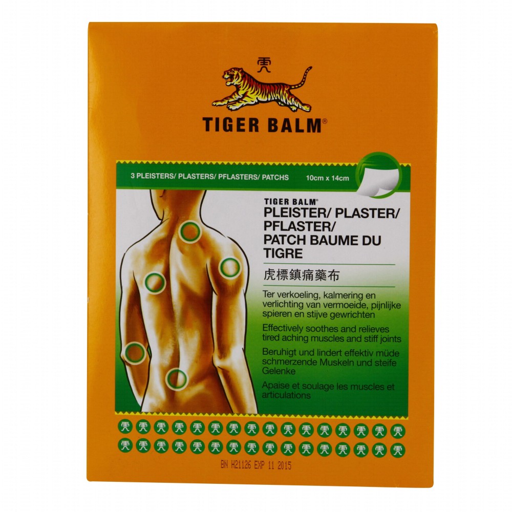 Tiger Balm Baume Patch x3