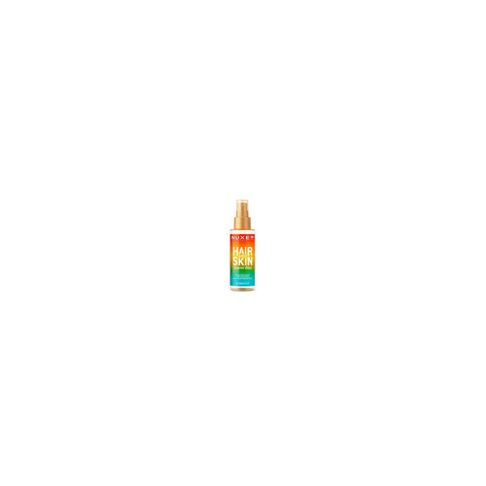 Nuxe soin capillaire et peau Sunset Bliss Spray