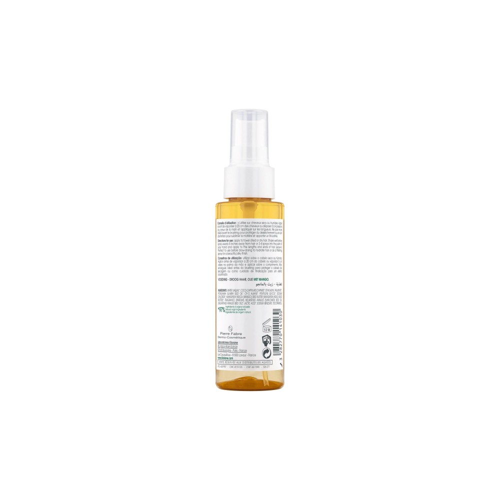 Klorane huile de nutrition mangue