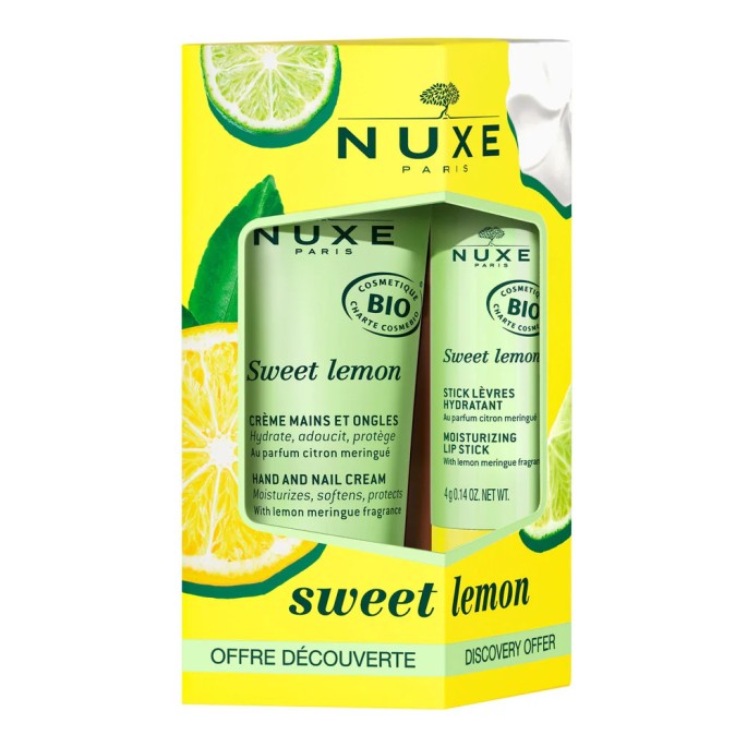 Nuxe crème main Sweet Lemon - Hydratation et confort