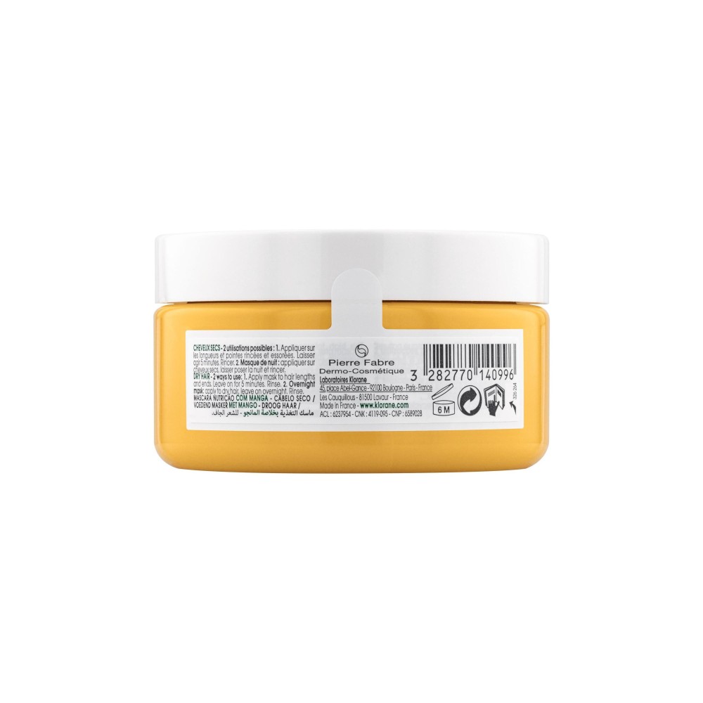 Klorane Masque Nutrition Mangue 150 ml
