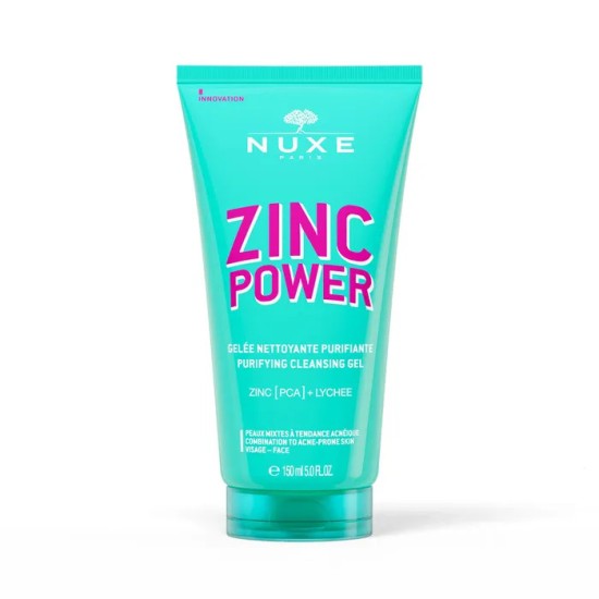 Nuxe gelée nettoyante Zinc Power 150 ml