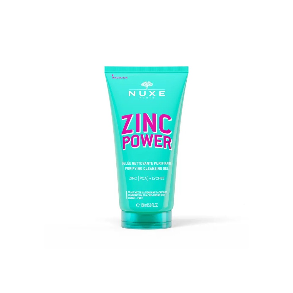 Nuxe gelée nettoyante Zinc Power 150 ml
