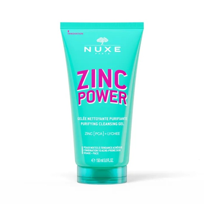 Nuxe gelée nettoyante Zinc Power 150 ml
