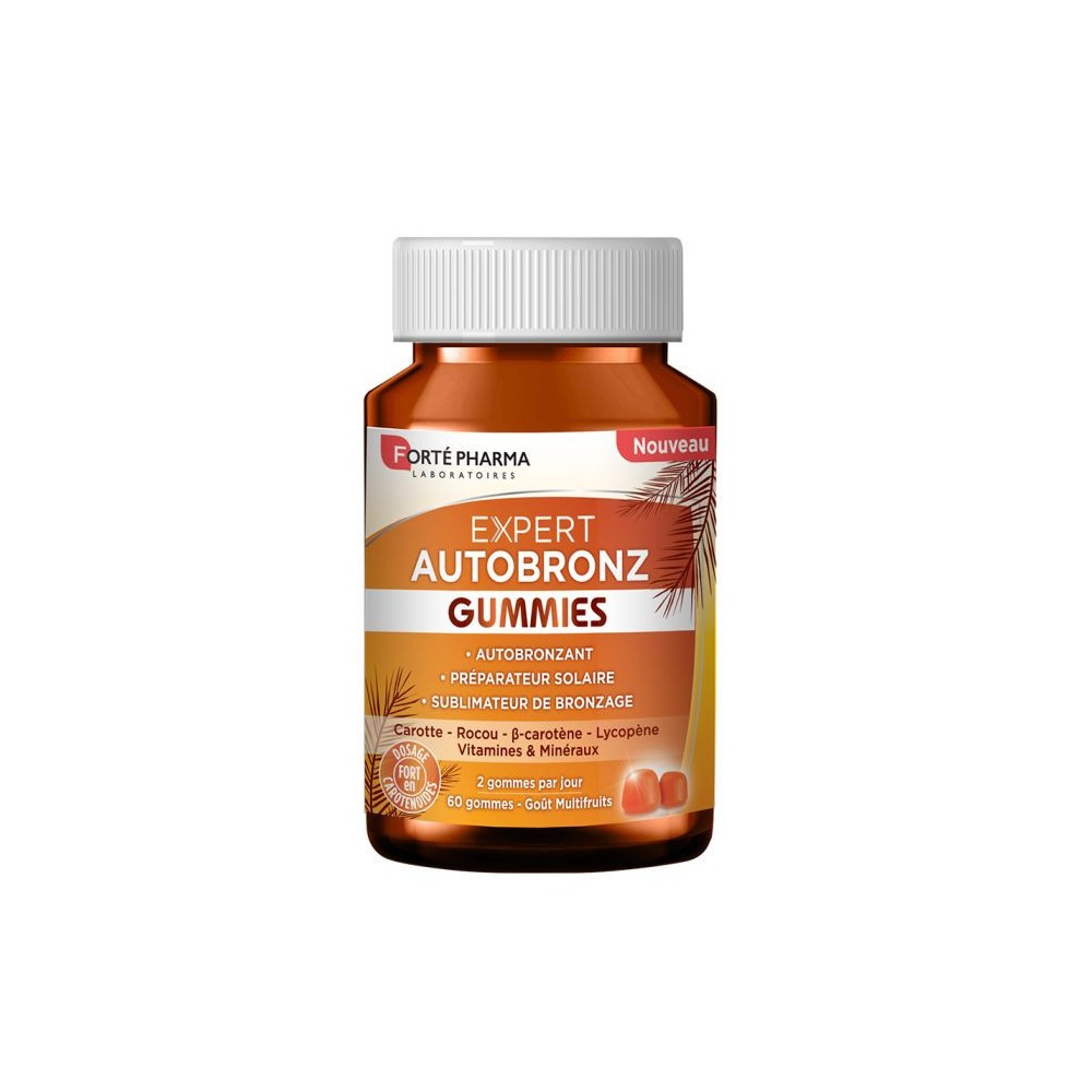 Forte Pharma Expert Autobronzant Gummies