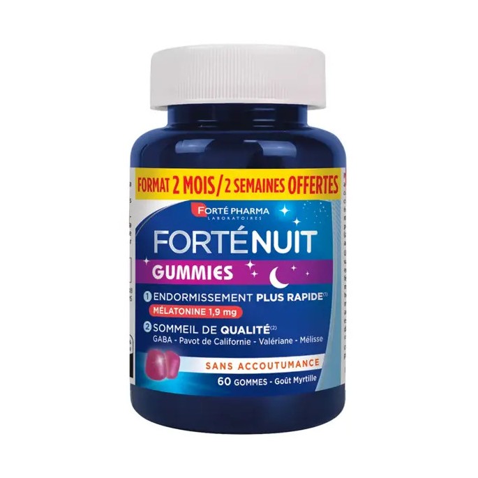 Forté Pharma Fortenuit 60 gummies
