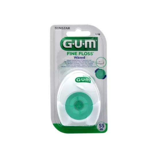 GUM Fil dentaire Fine Floss Cire