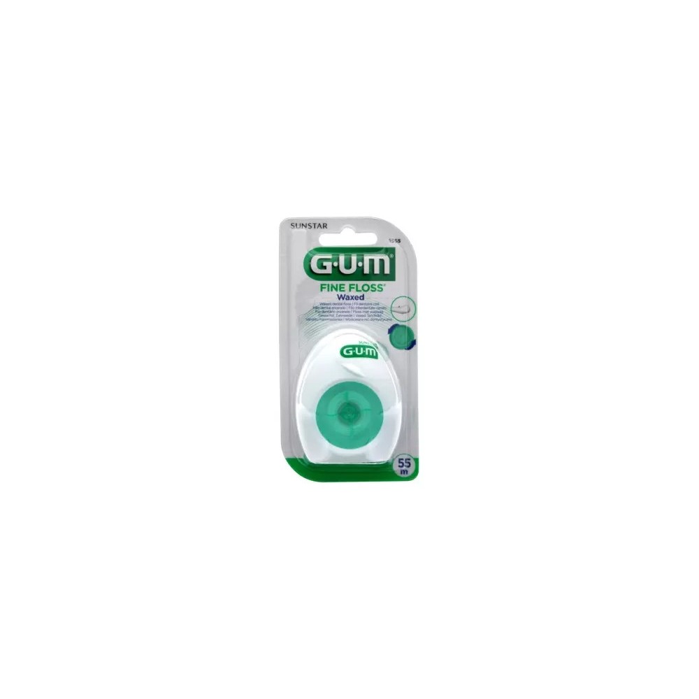 GUM Fil dentaire Fine Floss Cire