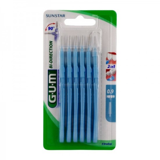 GUM Brossettes Interdentaires 0,9 mm