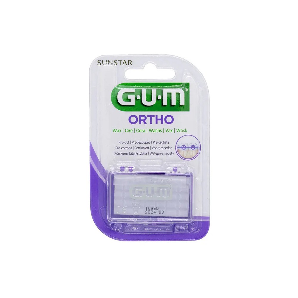 GUM cire orthodontique translucide