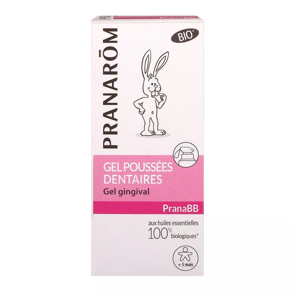 Pranarôm gel gingival poussées dentaires