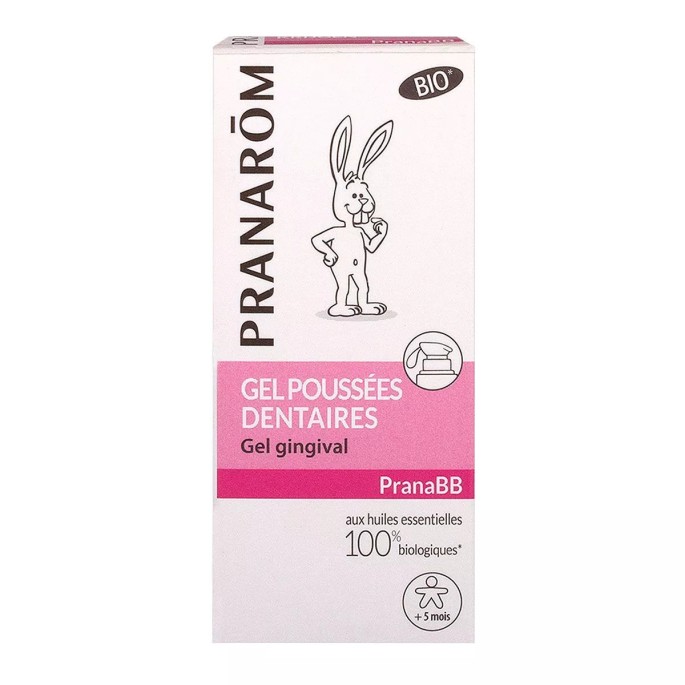 Pranarôm gel gingival poussées dentaires