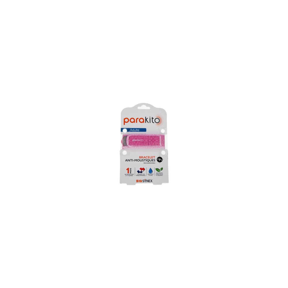 Parakito bracelet adulte rose violet