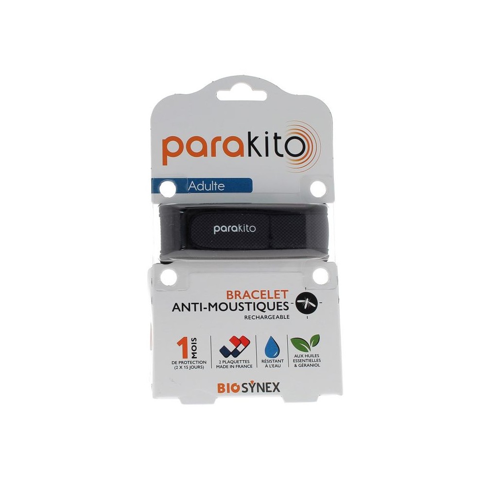Parakito bracelet adultes noir