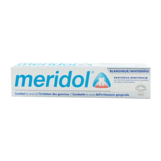 Meridol dentifrice blancheur 75 ml