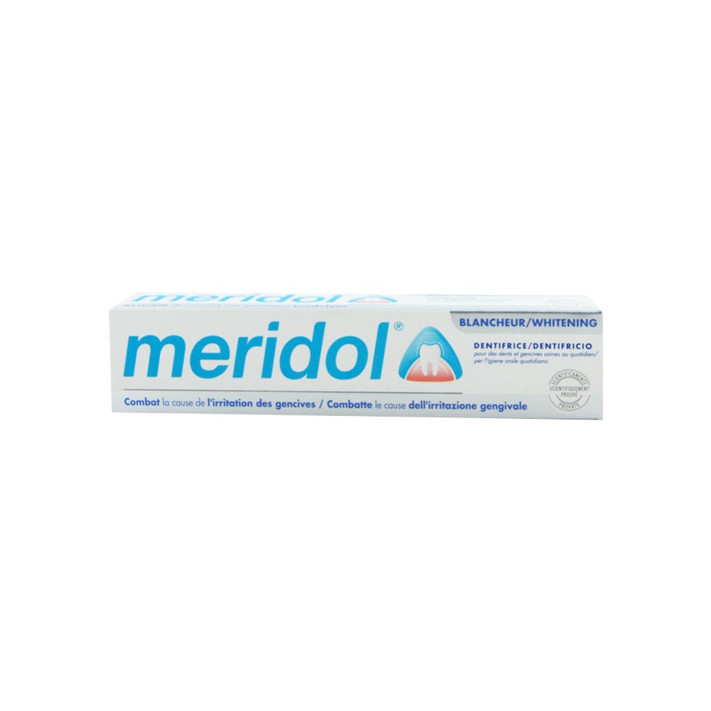 Meridol dentifrice blancheur 75 ml