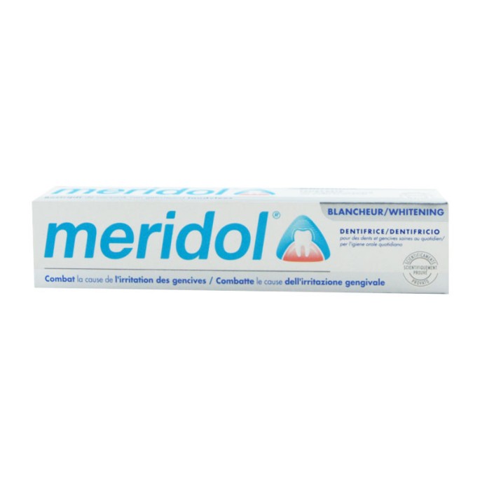 Meridol dentifrice blancheur 75 ml