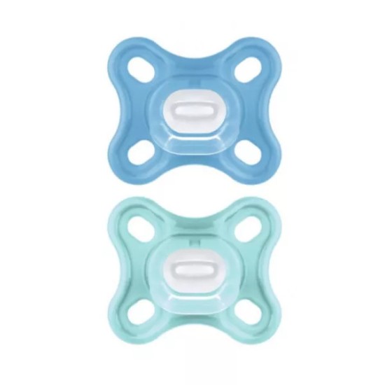 MAM Sucette Comfort Bleu 0-2M Duo