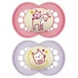 MAM Sucette Anatomique Silicone Nuit 6 mois+
