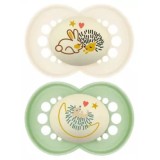 MAM Sucette Anatomique Silicone Nuit 6 mois+