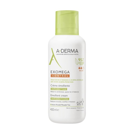 A-DERMA Exomega Control Crème Émolliente 400 ml