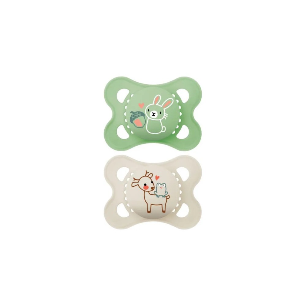 MAM Sucette Original Nature Silicone M2-6M Duo