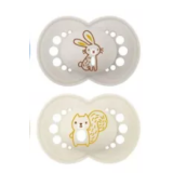 MAM Sucette Original Nature Silicone 6M+