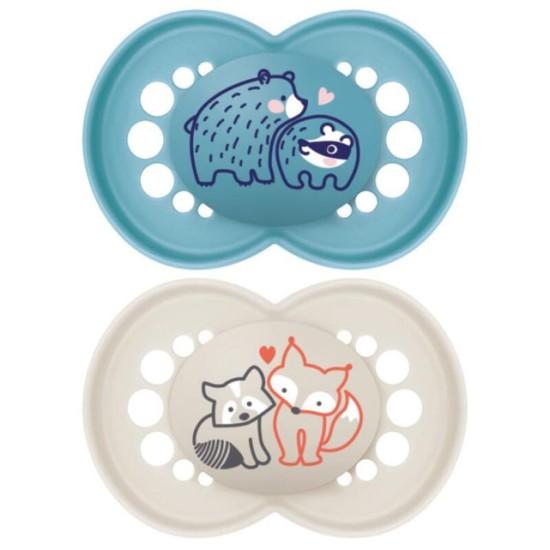 MAM Sucette Original Nature Silicone 18 mois +