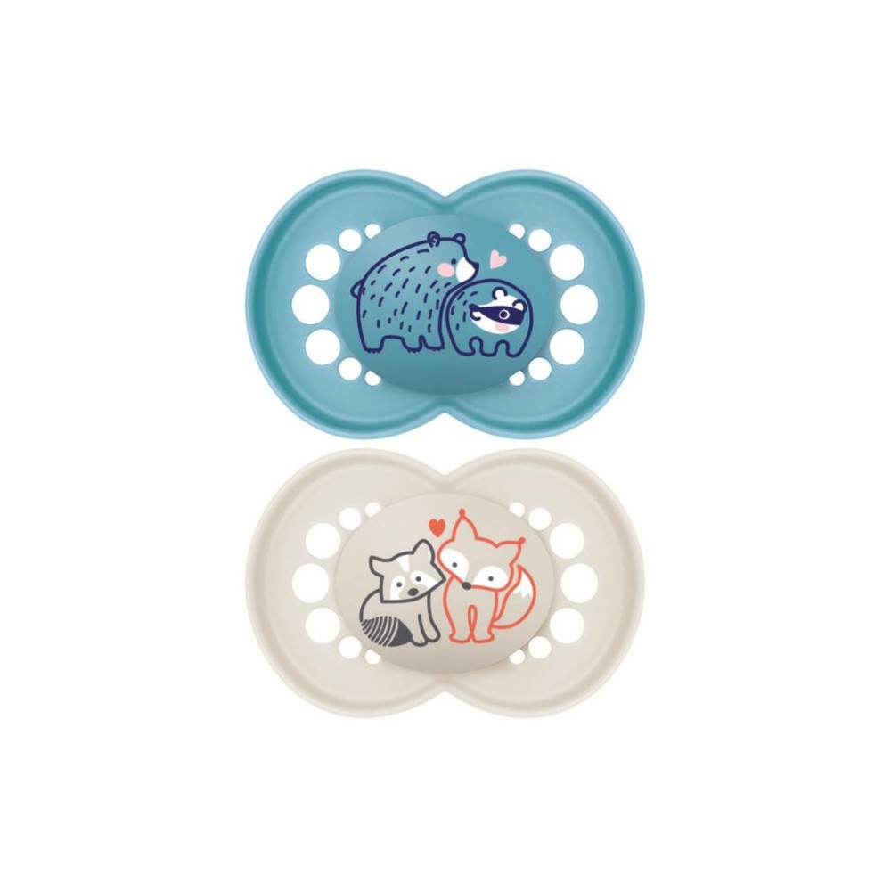 MAM Sucette Original Nature Silicone 18 mois +