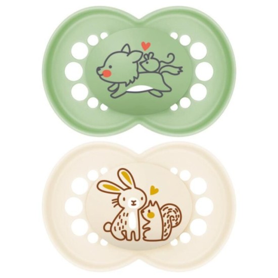 MAM Sucette Original Nature Silicone 18 mois +