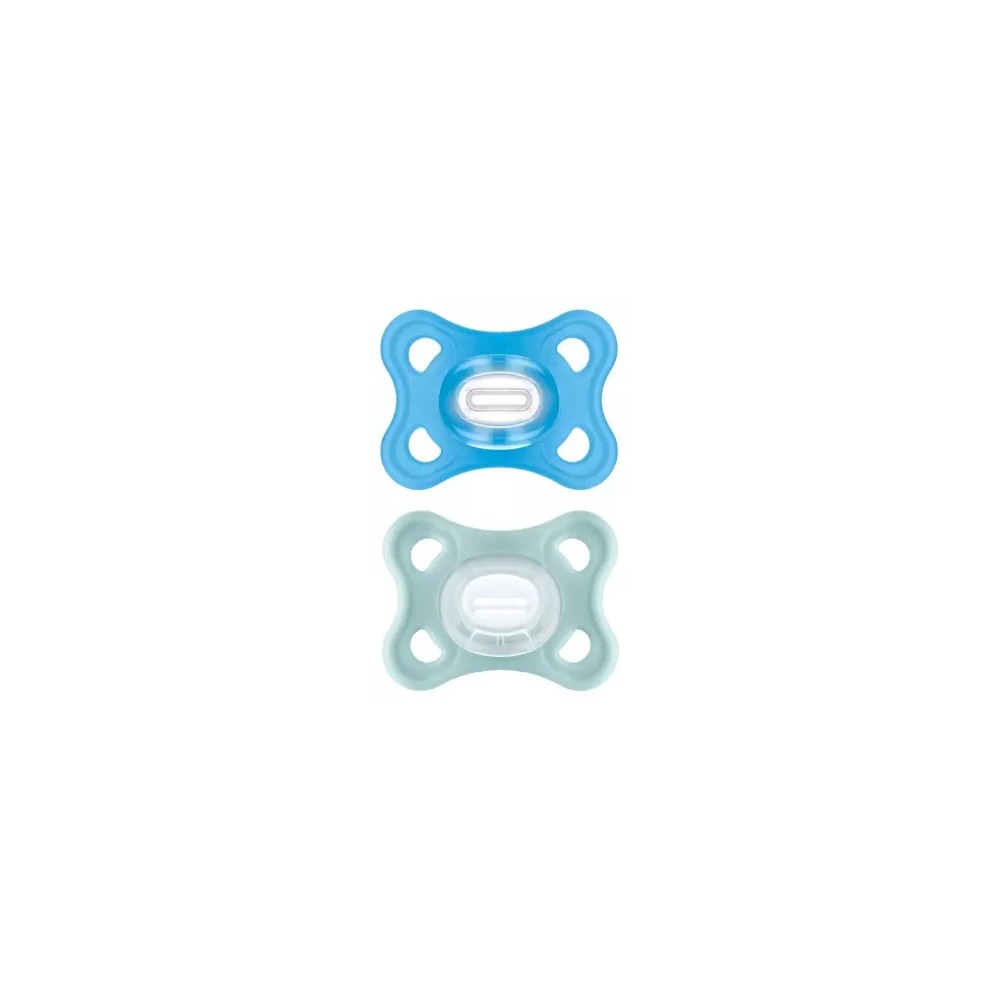 MAM sucette Comfort duo bleu 2-6 mois