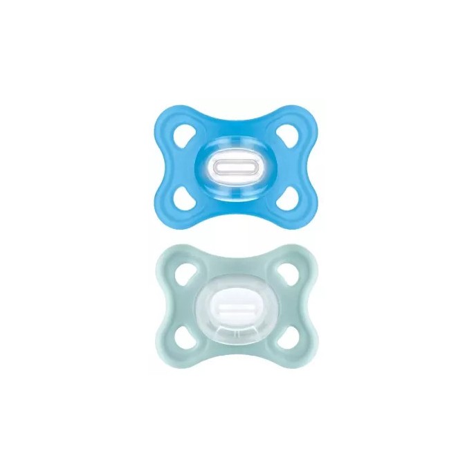 MAM sucette Comfort duo bleu 2-6 mois