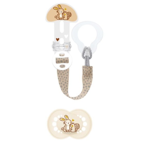 MAM Kit Sucette + Attache Sucette 18M+