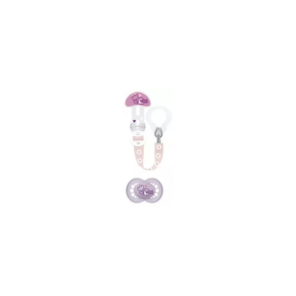 MAM Kit Sucette + Attache Sucette 18M+