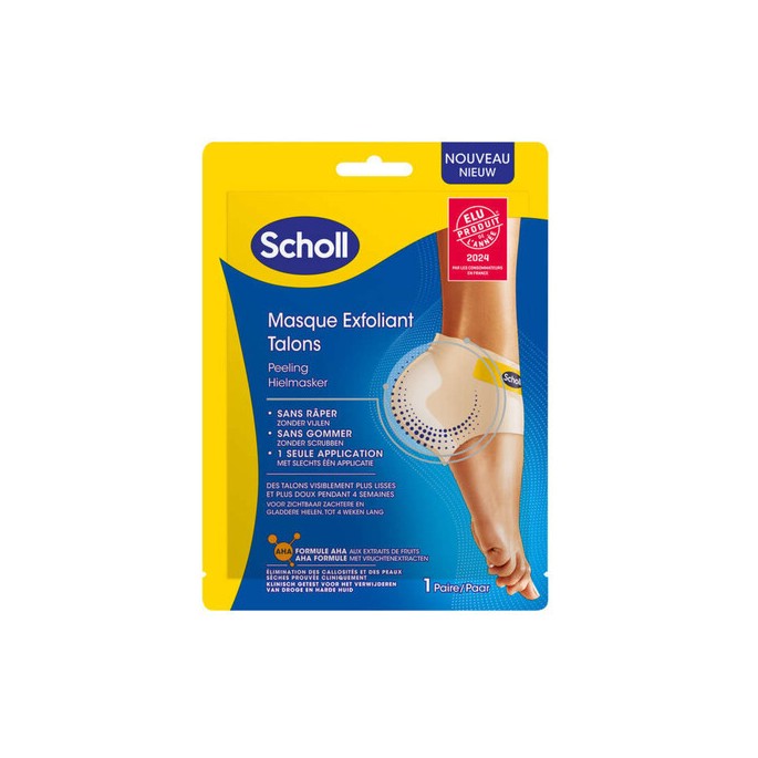 Scholl Masque Exfoliant Talon