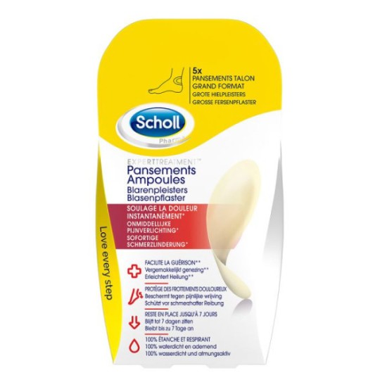 Scholl Pans amp talon - 5 unités