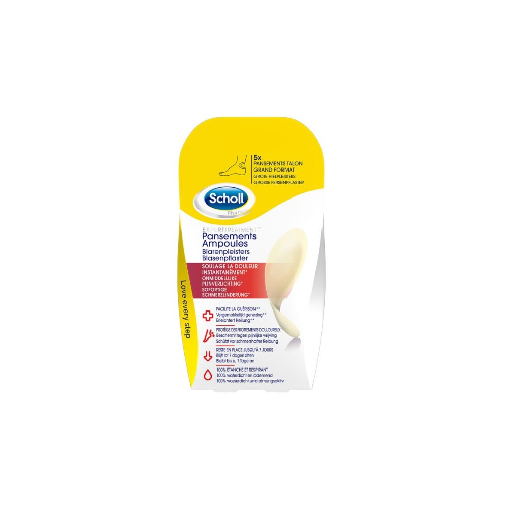 Scholl Pans amp talon - 5 unités