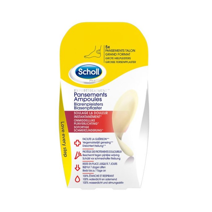 Scholl Pans amp talon - 5 unités