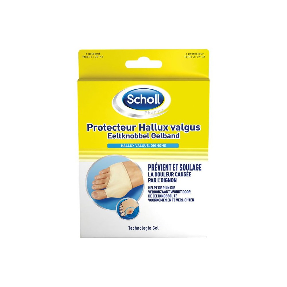 Scholl protection hallux valgus T2 39-42