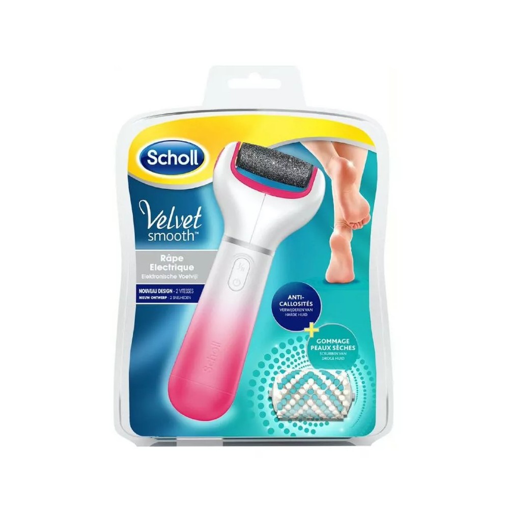 Scholl Rape électrique rose extra exfoliante