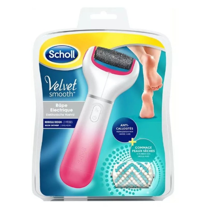 Scholl Rape électrique rose extra exfoliante
