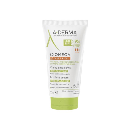 A-DERMA Exomega Control Crème Émolliente 50 ml