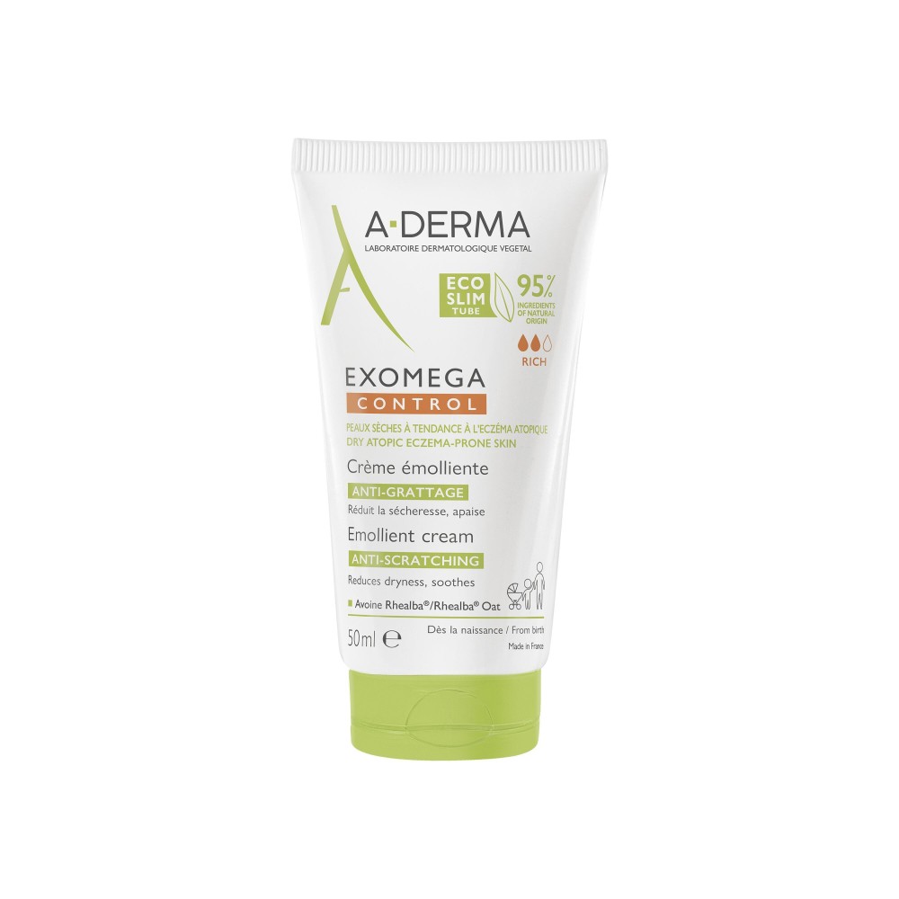 A-Derma Exomega Control Crème Émolliente 50 ml