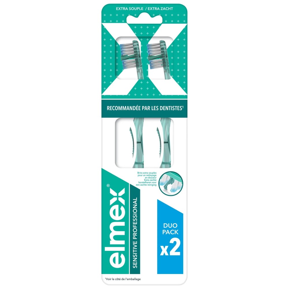 Elmex brosse à dents sensitive pro extra-souple