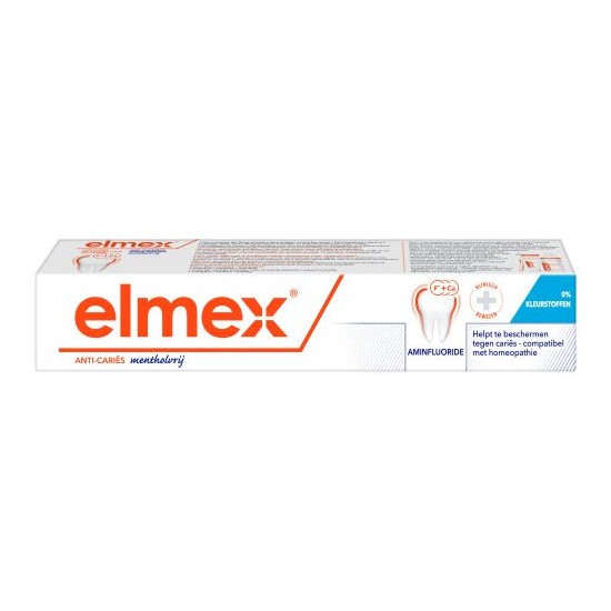 Elmex dentifrice sans menthol